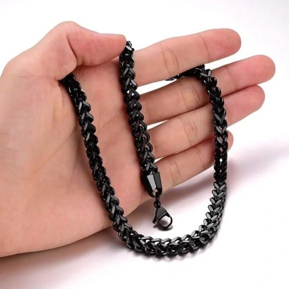 New 6mm Franco Snake Chain Necklace Men/Women - Picture 8 of 16